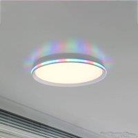 JUST LIGHT. GmbH Galactica remote control LED ceiling lamp RGB/CCT