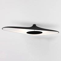 Luceplan Soleil Noir LED ceiling light, black