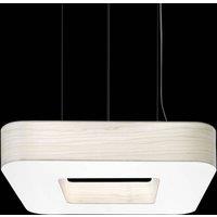 LZF LAMPS LZF Cuad LED hanging light 0-10 V dim, ivory