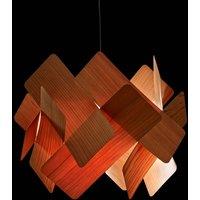 LZF LAMPS LZF Escape pendant black cable 52 cm cherry wood