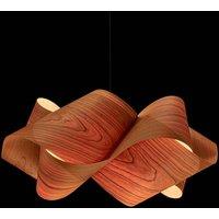 LZF LAMPS LZF Swirl pendant black cable 54 cm cherry wood