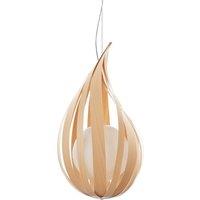 LZF LAMPS LZF Raindrop medium hanging light, beech