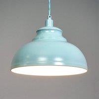 Lucide Isla hanging light in soft blue