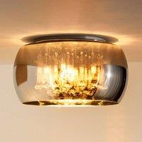 Lucide Pearl ceiling light made of glass, 40 cm