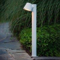 Lucide White LED path lamp Dingo with GU10 LED