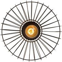 Lucide Ceiling light Reda black 32 cm