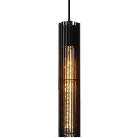 Lucide Lionel pendant light with lampshade made of metal struts