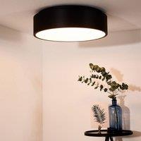 Lucide LED ceiling light Talowe black 45 cm