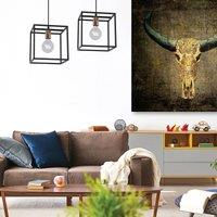 Lucide Arthur pendant light, 1-bulb, black