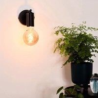 Lucide Leanne wall light, black