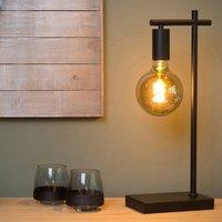 Lucide Leanne table lamp, black