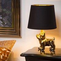 Lucide Extravaganza Sir Winston table lamp gold/black