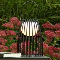 Lucide LED table lamp Fjara, black