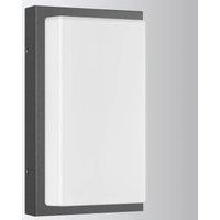 LCD Babett LED outdoor wall lamp with warm white light