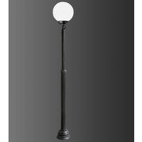 LCD 1143 lamp post, one-bulb, black/white