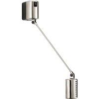 LUMINA Daphine LED wall lamp 3,000K 20cm nickel