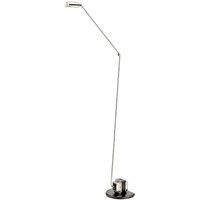 LUMINA Daphine LED floor lamp 3,000K, nickel