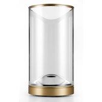 LUMINA Eve LED table lamp 3,000K brass base 12cm