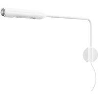 LUMINA Flo LED wall lamp w. plug 3,000K white