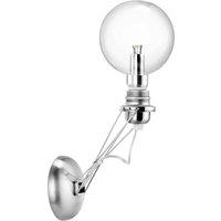 LUMINA Matrix Mono wall light, nickel
