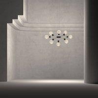 LUMINA Matrix Otto pendant light 8-bulb, black