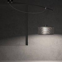 LUMINA Moove pendant light, 1-bulb, grey