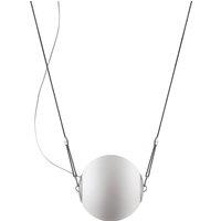 LUMINA Perla pendant light with glass ball, 28 cm