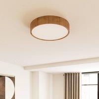Envostar Kerio ceiling light, 47 cm, natural oak