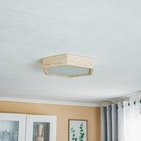 Envostar Hagen ceiling lamp, natural pine
