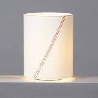 lumbono Traditionsschiff N17 table lamp sail white/red
