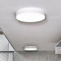 LOOM DESIGN LED ceiling light Lucia, white, 35 cm aluminium