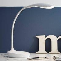 Marksljd Swan LED table lamp, white