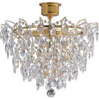 Marksljd Rosendal ceiling light diameter 48 cm gold