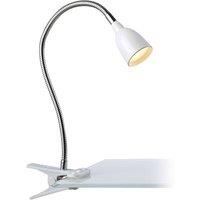 Marksljd Tulip LED clip-on light, white