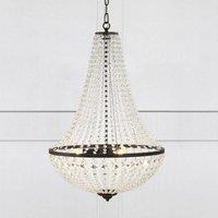 Marksljd GRNS chandelier, black, IP20, 50 cm