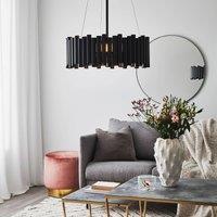 Marksljd Level hanging light, black