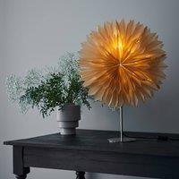 Marksljd Solina standing star, 35 cm amber