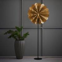 Marksljd Maravilla standing star, gold/black Height 150 cm