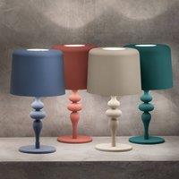 Masiero Eva TL1 M table lamp, height 53 cm oxide red