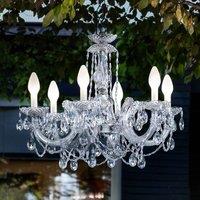 Masiero Drylight S6 app-controlled chandelier for outdoors