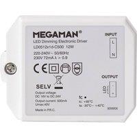 MEGAMAN LED transformer for Rico HR, dimmable 12 W