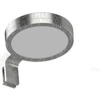 Lightme Aqua On-Top LED mirror light silver leaf