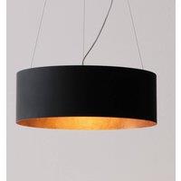 ICONE Olimpia LED pendant light, black-copper