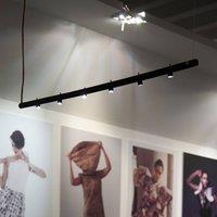 Martinelli Luce Colibri LED hanging light, 6-bulb