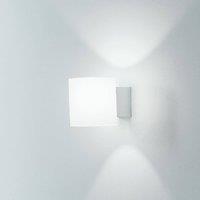 Martinelli Luce Tube wall, glass lampshade, 10 cm