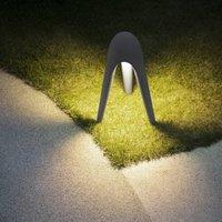 Martinelli Luce Cyborg LED path light, grey