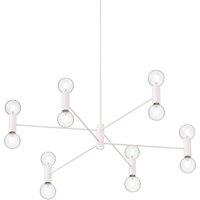 Modo Luce Chandelier hanging 13-bulb 107 cm white