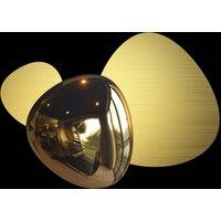 Maytoni Jack-stone LED wall lamp, 36.6 cm, gold