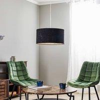 Maco Design Salina pendant light in black with latex print