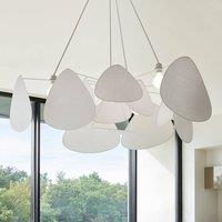 MARKET SET Screen XXL pendant light, 90 cm, white, paper